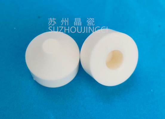 96٪ آلومینا سرامیک قطعات Alumina شیر دریچه ضد خوردگی RoHS تایید شده است