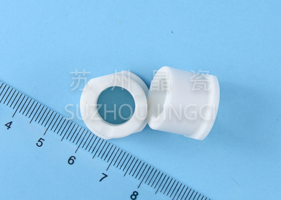 Alumina Ceramic 0.02mm ID Bushings دما بالا برای پمپ محافظ