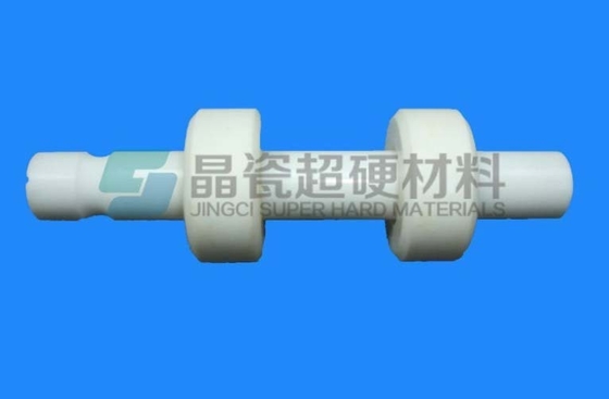 95٪ Al3O2 Alumina سرامیک شفت و بلبرینگ قطعات پمپ گردش خون مقاومت در برابر مقاومت