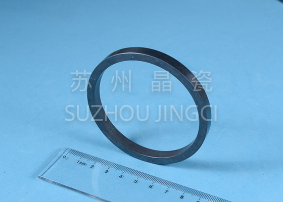 حلقه مهر و موم مکانیکی آلومینا سرامیک سیاه 3.14g / Cm3 Sic